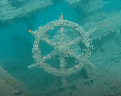 Shipwreck diving in Albania