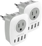 European Travel Plug Adapter